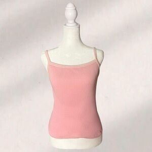 Absolutely Blush Ribbed Camisole